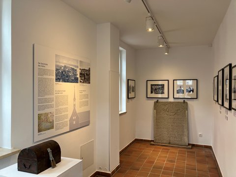 Einblick in die neue Dauerausstellung im Holm-Museum