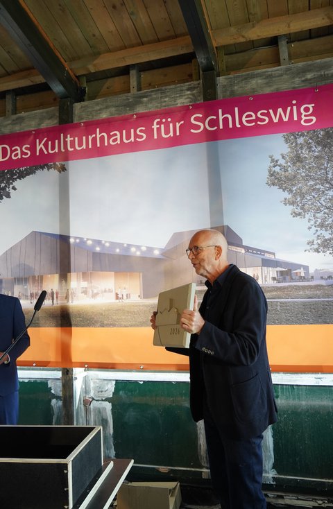 Klaus-H. Petersen vom beauftragten Architekturbüro ppp architekten und stadtplaner