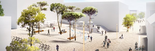 Visualisierung Perspektive Schleiterrassen am ehemaligen Hertiegelände