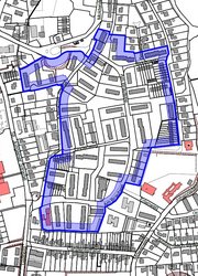 Gestaltungssatzung für einen Teilbereich des Stadtteils St. Jürgen - Geltungsbereich Karte über den Geltungsbereich der Gestaltungssatzung St. Jürgen