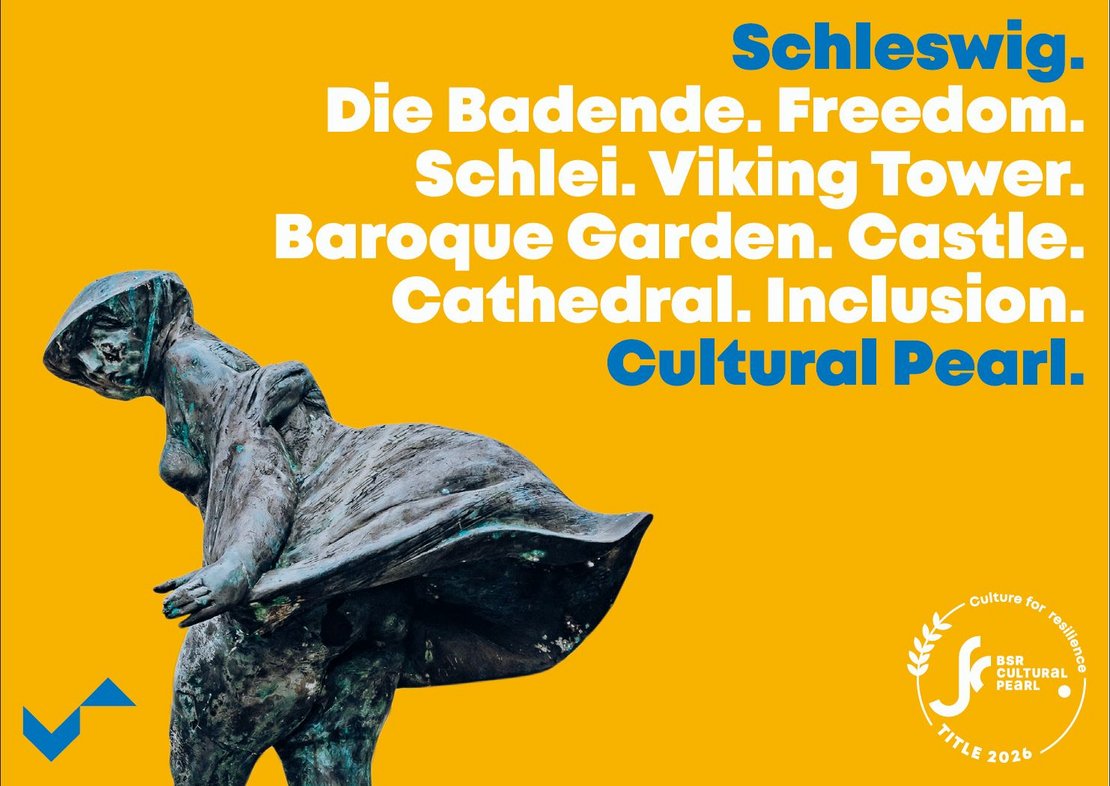 Bronze "Schleswigerin", Postkartenmotiv 