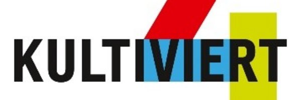 Logo der vier Schleswiger Einrichtungen, das Stadtmuseum, die VHS, die Bücherei und das Jugendzentrum